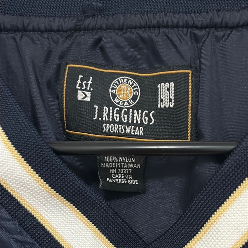 Starter Navy Blue Pullover Jacket - image 2